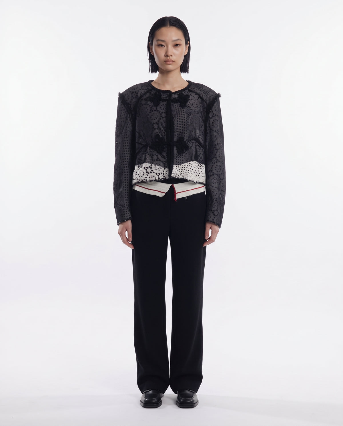 Giacca Corredo Crochet