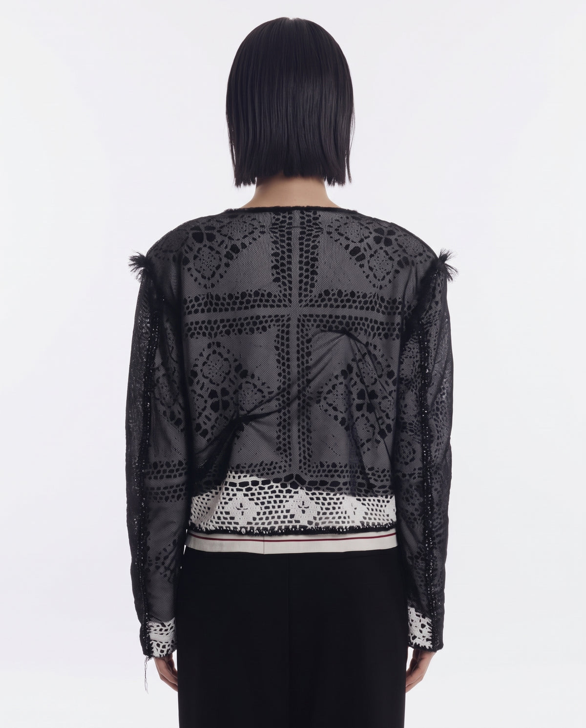 Giacca Corredo Crochet