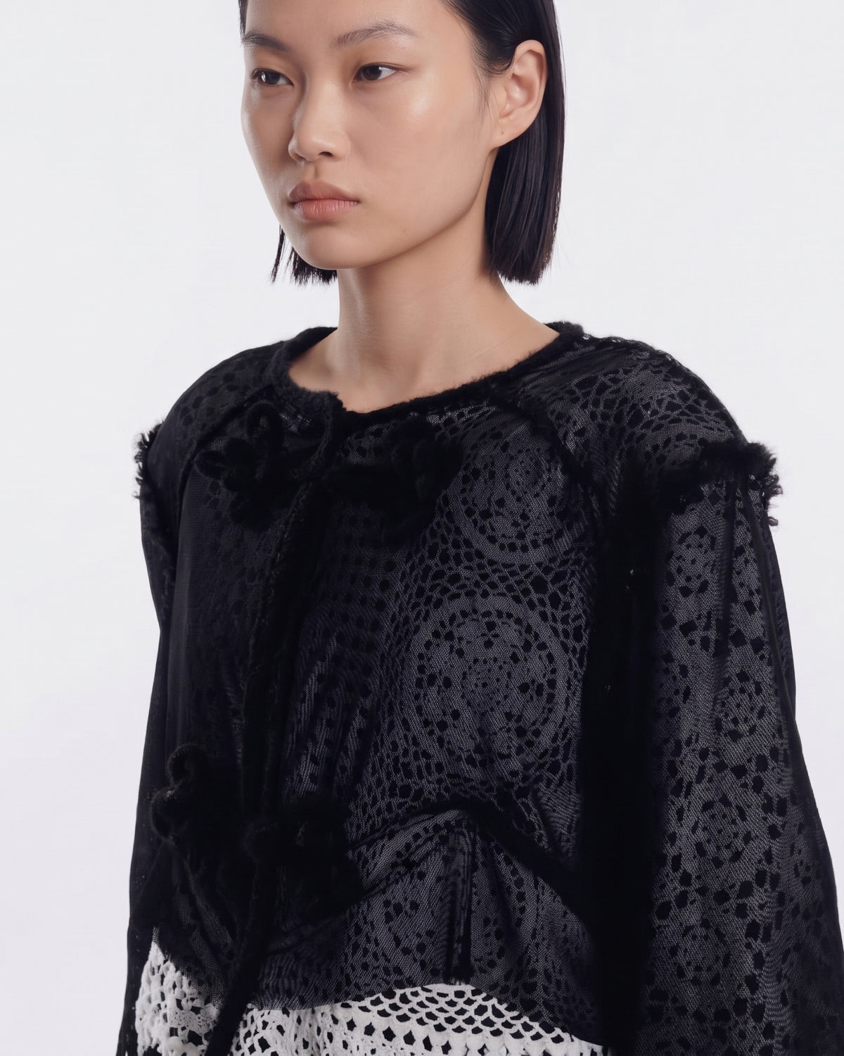 Giacca Corredo Crochet