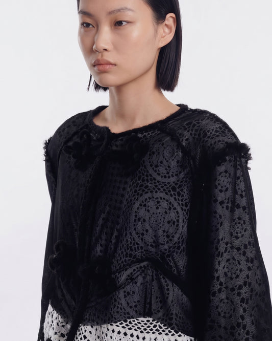 Giacca Corredo Crochet