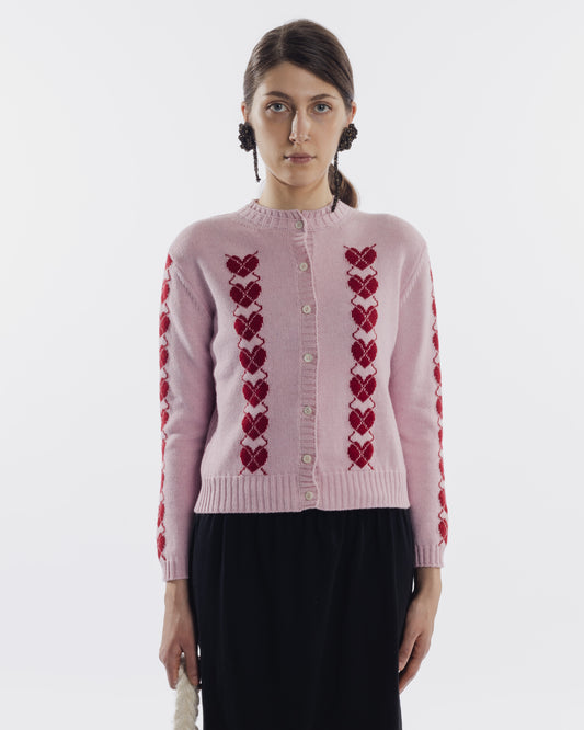 Cardigan College Hearts