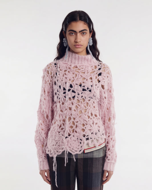 Maglione Winter Haze Crochet