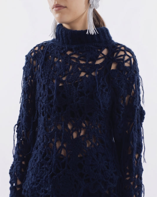Maglione Winter Haze Crochet