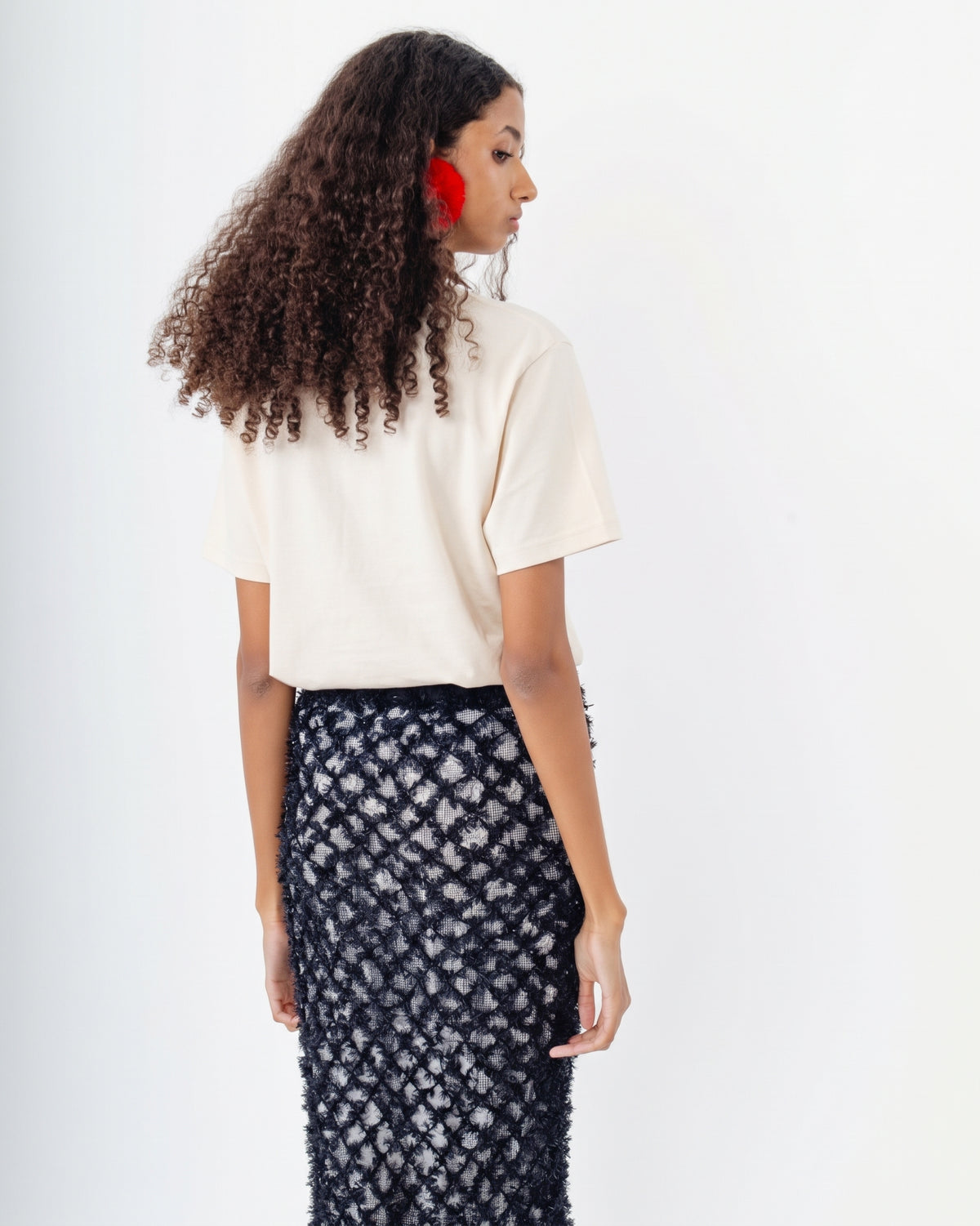 T-shirt It’s Never Too Late for Mionetto Crochet Collar