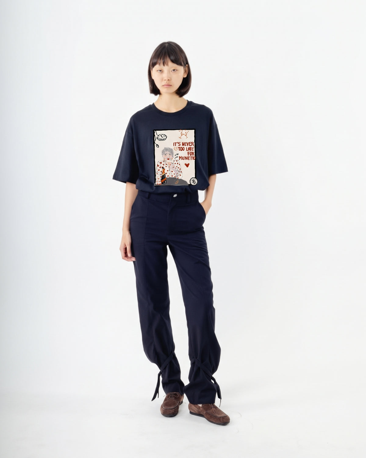 T-shirt It’s Never Too Late for Mionetto