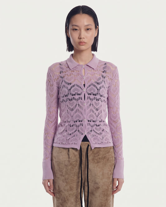 Camicia Cuori Punto Pizzo