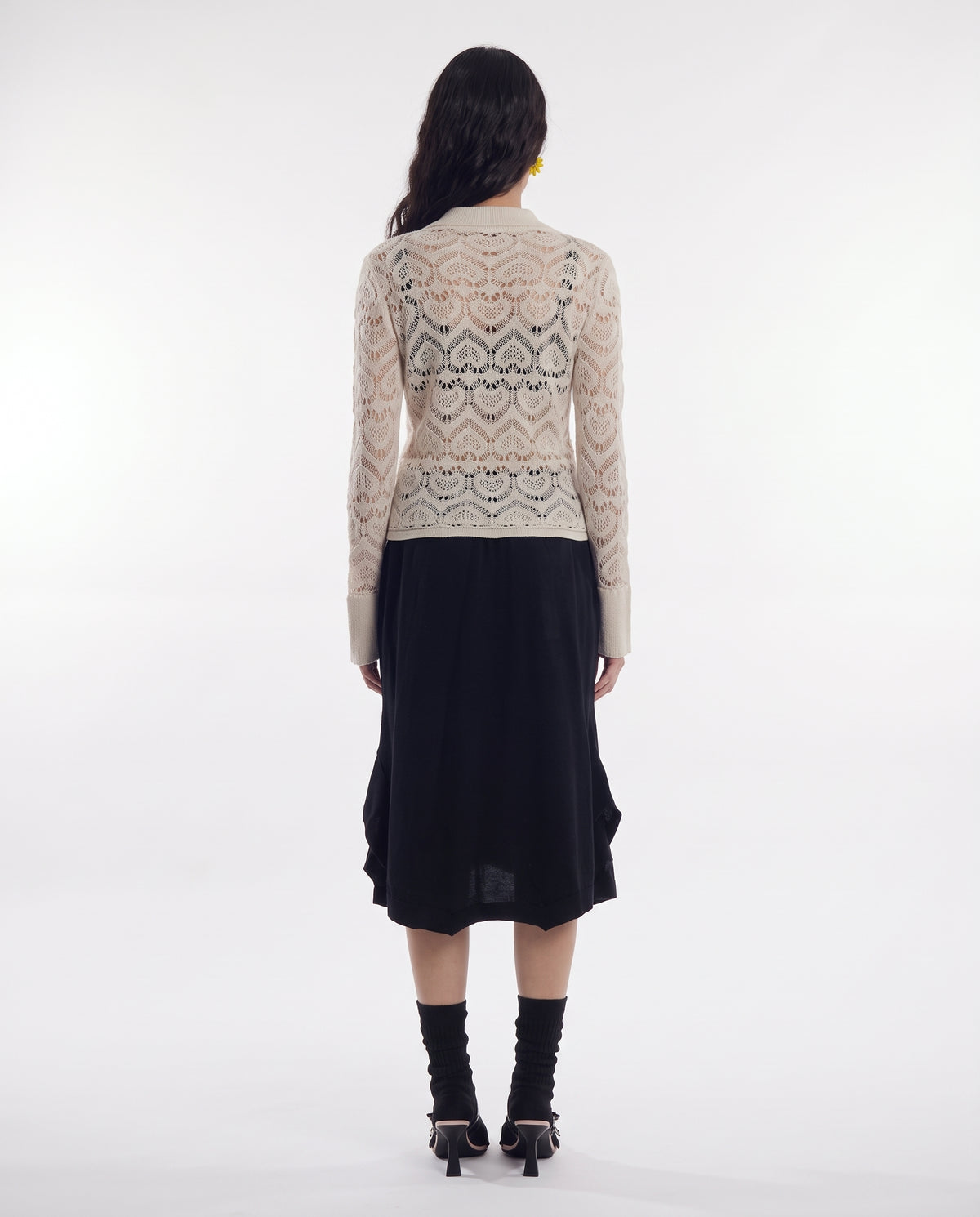 Camicia Cuori Punto Pizzo